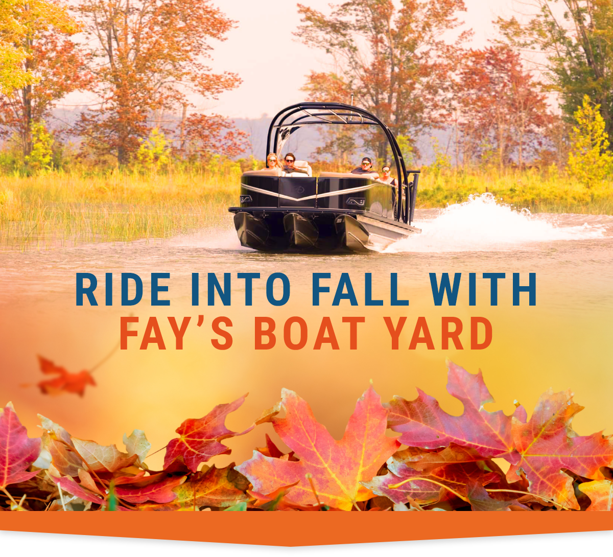 Ride İnto Fall With Fay's Boat Yard